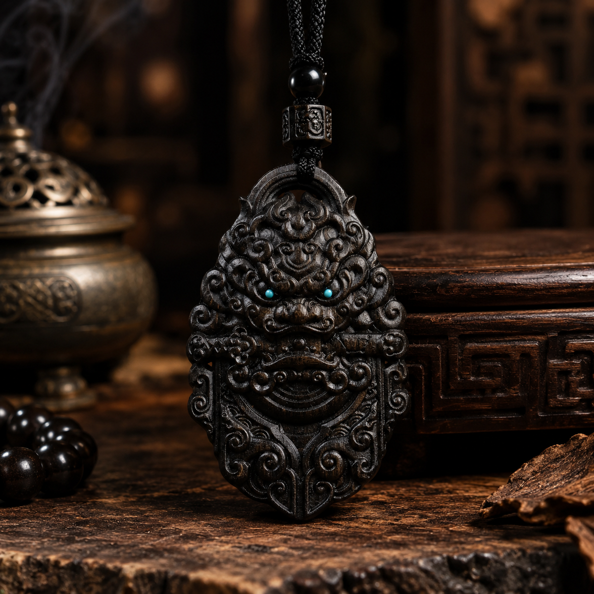 Pixiu Spirit Carrier Implement - Majesty and Holding a Sword